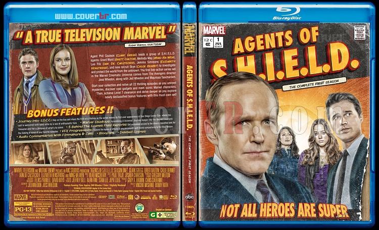 Agents of S.H.I.E.L.D. (Season 1) - Custom Bluray Cover - English [2013]-prevjpg