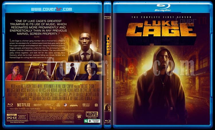 Luke Cage (Seasons 1-?) - Custom Bluray Cover - English [2016-?]-1jpg