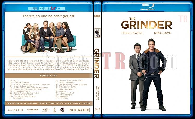 The Grinder (Season 1) - Custom Bluray Cover - English [2015-2016]-grinder-season-1-custom-bluray-cover-ctrjpg