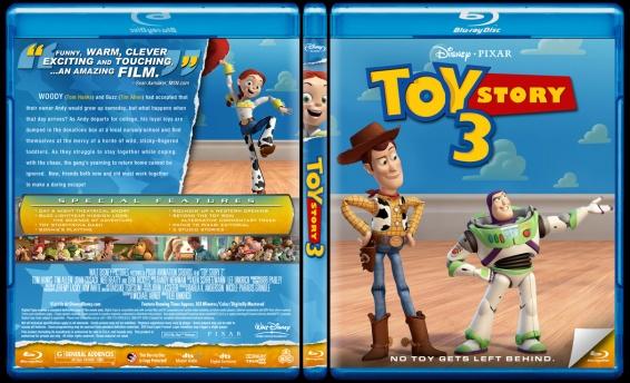 Toy Story (Oyuncak Hikayesi) - Custom Bluray Cover Set - English-3jpg