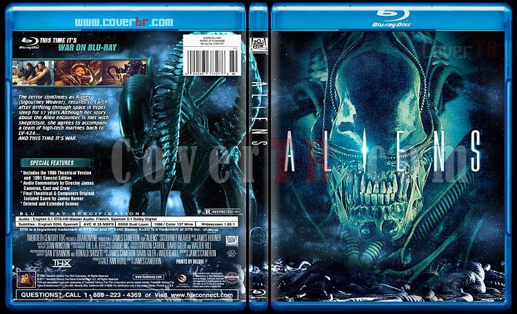 Alien Collection (Yaratk Koleksiyonu) - Custom Bluray Cover Set - English-2jpg