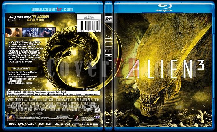 Alien Collection (Yaratk Koleksiyonu) - Custom Bluray Cover Set - English-3jpg