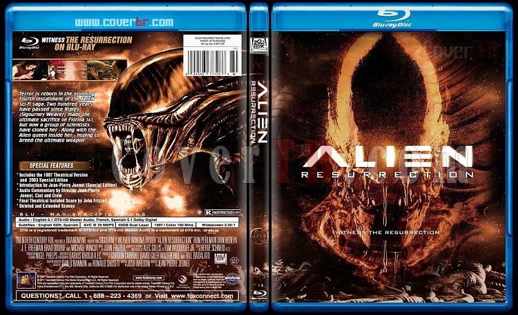 Alien Collection (Yaratık Koleksiyonu) - Custom Bluray Cover Set - English-4jpg