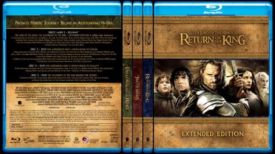 The Lord of the Rings (Yzklerin Efendisi) - Custom Bluray Cover Set - English [2001-2002-2003]-165484jpg