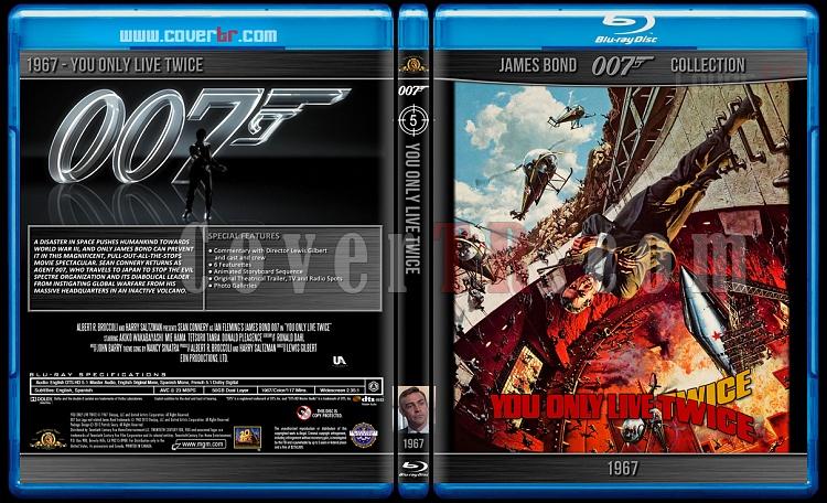 James Bond Collection - Custom Bluray Cover Set - English-1967-bond_007___you_only_live_twicejpg