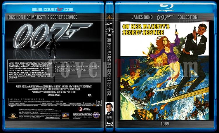 James Bond Collection - Custom Bluray Cover Set - English-1969-bond_007___ohmssjpg
