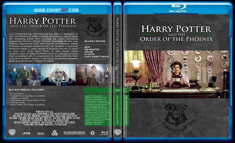 Harry Potter Collection - Custom Bluray Cover Set - English-hp5onizlemejpg