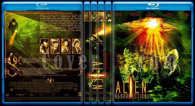 Alien Collection (Yaratık Koleksiyonu) - Custom Bluray Cover Set - English-1-4jpg