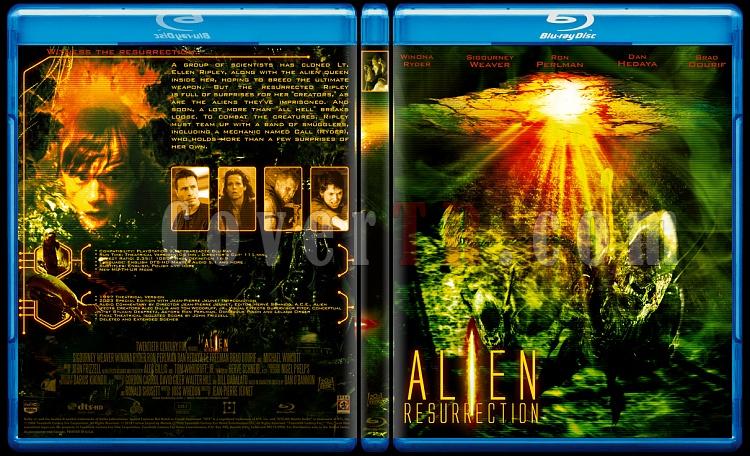 Alien Collection (Yaratk Koleksiyonu) - Custom Bluray Cover Set - English-4jpg