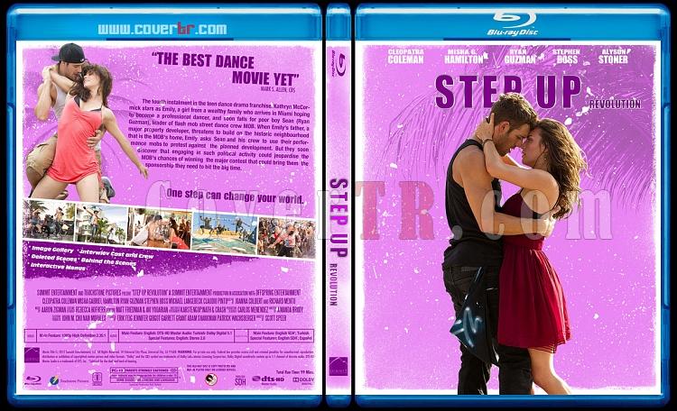 Step Up  Collection - Custom Bluray Cover Set - English-step-up-revolutionjpg