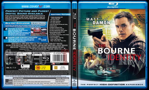 The Bourne Trilogy - Scan Bluray Cover Set - English [2002-2004-2007]-1jpg