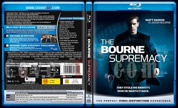 The Bourne Trilogy - Scan Bluray Cover Set - English [2002-2004-2007]-2jpg