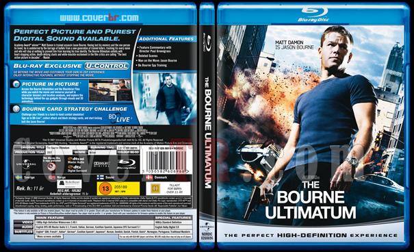 The Bourne Trilogy - Scan Bluray Cover Set - English [2002-2004-2007]-3jpg