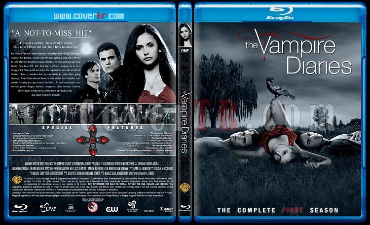 The Vampire Diaries (Seasons 1-3) - Custom Bluray Cover Set - English [2009-?]-1jpg