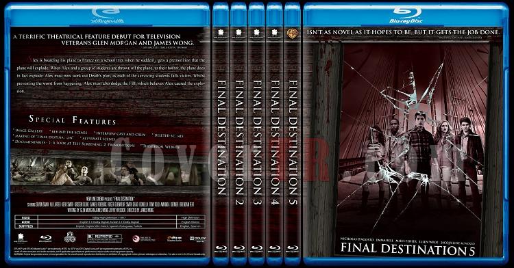 Final Destination Collection  (Son Durak Koleksiyonu) - Custom Bluray Cover Set - English-br-spine-copyjpg