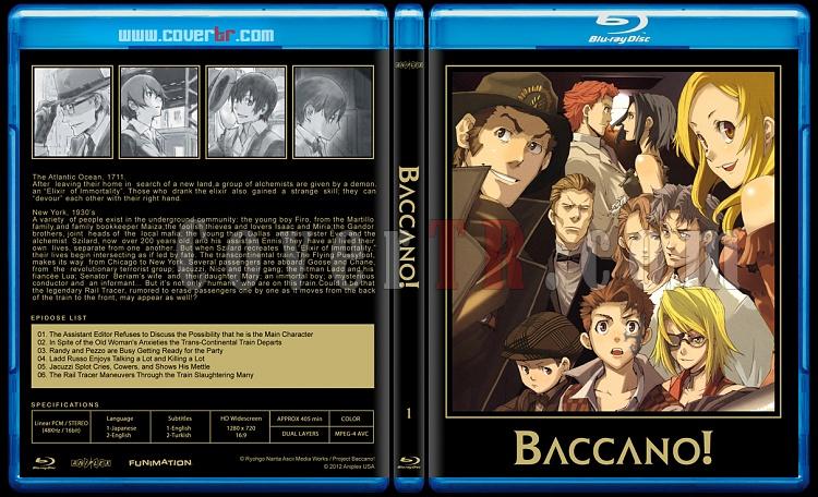 Baccano! - Custom Bluray Cover Set - English [2007-2008]-01jpg