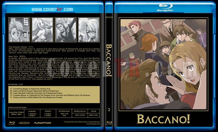 Baccano! - Custom Bluray Cover Set - English [2007-2008]-02jpg