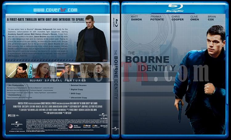 The Bourne Collection - Custom Bluray Cover Set - English-bourne-identityjpg