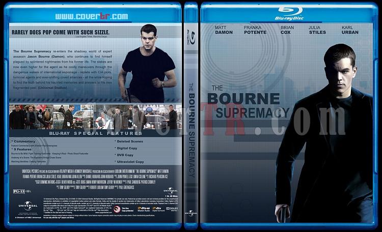 The Bourne Collection - Custom Bluray Cover Set - English-bourne-supremacyjpg