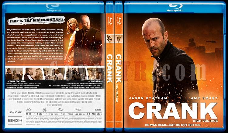 Crank Collection (Tetiki Koleksiyonu) - Bluray Cover Set - English [2006-2009]-crank-serisijpg