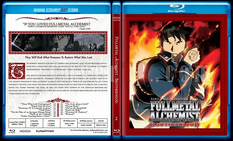 Fullmetal Alchemist: Brotherhood - Custom Bluray Cover Set - English [2009-2012]-02jpg