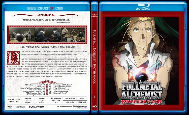 Fullmetal Alchemist: Brotherhood - Custom Bluray Cover Set - English [2009-2012]-04jpg