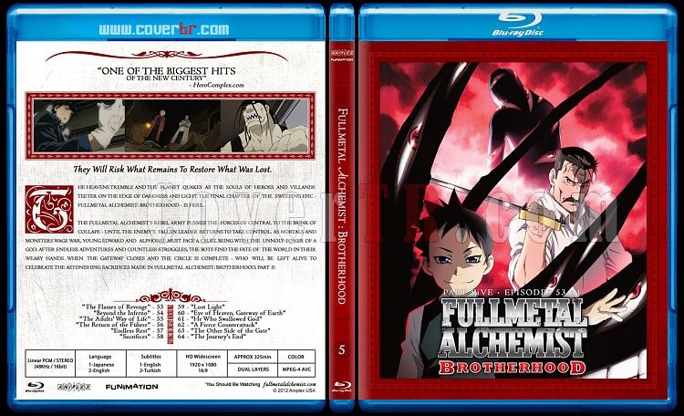 Fullmetal Alchemist: Brotherhood - Custom Bluray Cover Set - English [2009-2012]-05jpg