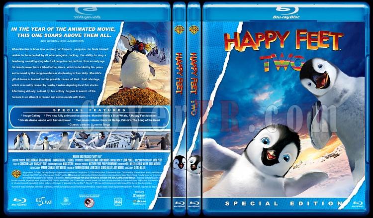 Happy Feet Collection (Neeli Ayaklar Koleksiyonu) - Custom Bluray Cover Set - English [2006-2011]-happy-feetjpg
