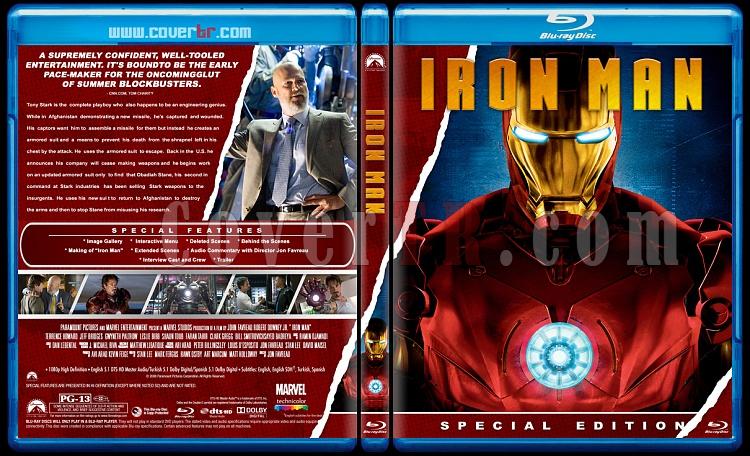 Iron Man Collection - Custom Bluray Cover Set - English [2008-2010-2013]-iron-man-1-comicjpg