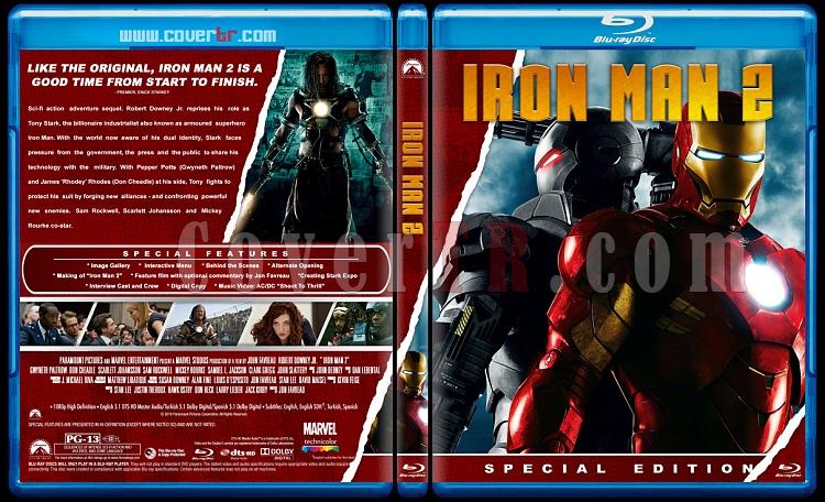 Iron Man Collection - Custom Bluray Cover Set - English [2008-2010-2013]-iron-man-2-comicjpg