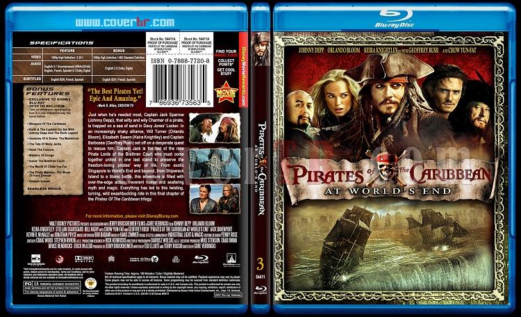 Pirates of the Caribbean Collection - Custom Bluray Cover Set - English-3jpg