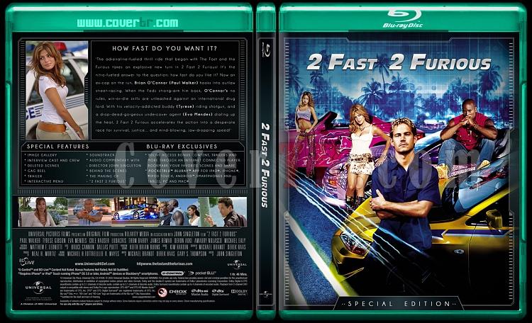 The Fast and the Furious Collection (Hzl ve fkeli Koleksiyonu) - Custom Bluray Cover Set - English-fast-2jpg