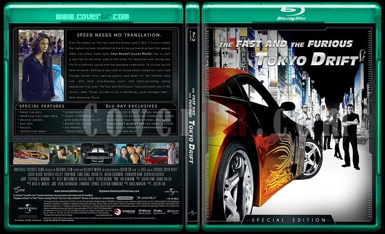 The Fast and the Furious Collection (Hzl ve fkeli Koleksiyonu) - Custom Bluray Cover Set - English-fast-3jpg