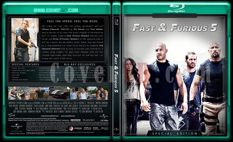 The Fast and the Furious Collection (Hzl ve fkeli Koleksiyonu) - Custom Bluray Cover Set - English-fast-5jpg