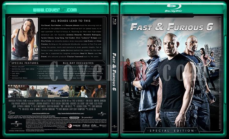 The Fast and the Furious Collection (Hzl ve fkeli Koleksiyonu) - Custom Bluray Cover Set - English-fast-6jpg