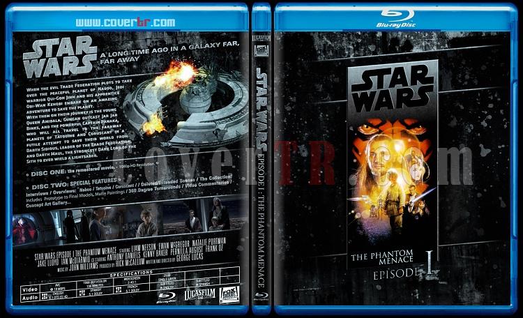 Star Wars Collection (Yldz Savalar Koleksiyonu) - Custom Bluray Cover Set - English-starwars1jpg