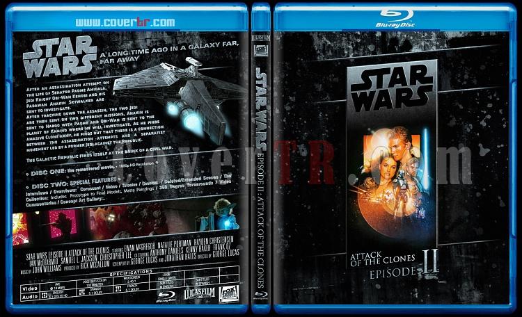 Star Wars Collection (Yldz Savalar Koleksiyonu) - Custom Bluray Cover Set - English-starwars2jpg