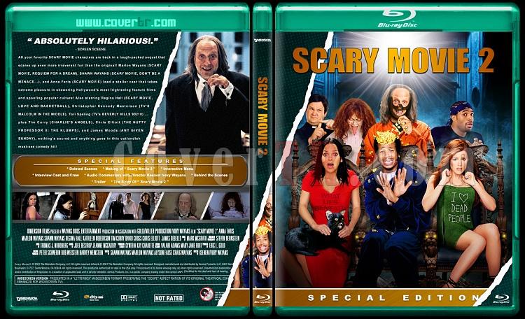 Scary Movie Collection (Korkun Bir Film Koleksiyonu) - Custom Bluray Cover Set - English-scary-movie-2jpg