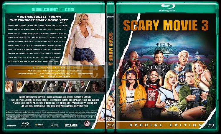 Scary Movie Collection (Korkun Bir Film Koleksiyonu) - Custom Bluray Cover Set - English-scary-movie-3jpg