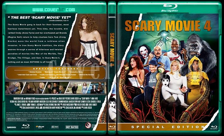 Scary Movie Collection (Korkun Bir Film Koleksiyonu) - Custom Bluray Cover Set - English-scary-movie-4jpg