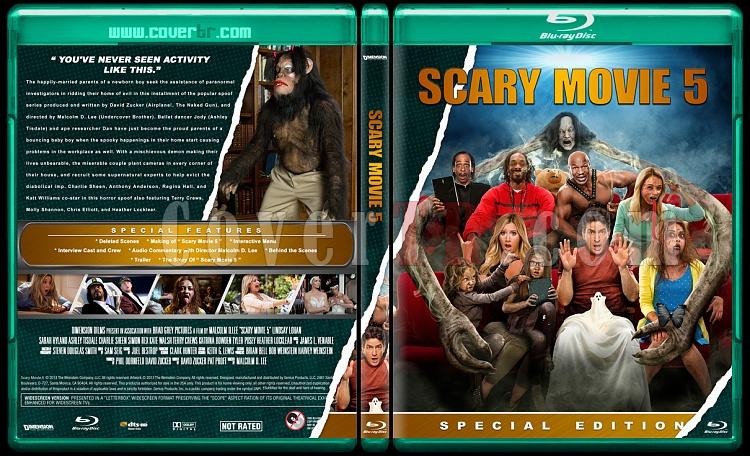 Scary Movie Collection (Korkun Bir Film Koleksiyonu) - Custom Bluray Cover Set - English-scary-movie-5jpg