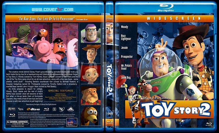 Toy Story Collection (Oyuncak Hikayesi Koleksiyonu) - Custom Bluray Cover Set - English [1995-1999-2010]-toy-story-2-1999jpg