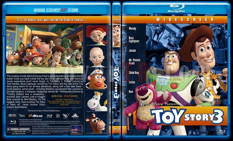 Toy Story Collection (Oyuncak Hikayesi Koleksiyonu) - Custom Bluray Cover Set - English [1995-1999-2010]-toy-story-3-2010jpg