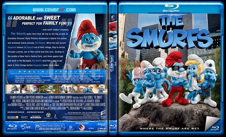 The Smurfs Collection (irinler Koleksiyonu) - Custom Bluray Cover Set - English - [2011-2013]-01jpg