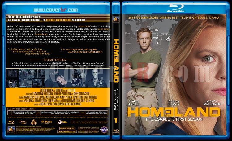 Homeland (Seasons 1-3) - Custom Bluray Cover Set - English [2011-?]-01jpg