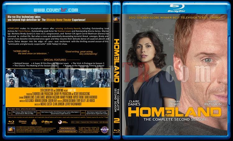 Homeland (Seasons 1-3) - Custom Bluray Cover Set - English [2011-?]-02jpg