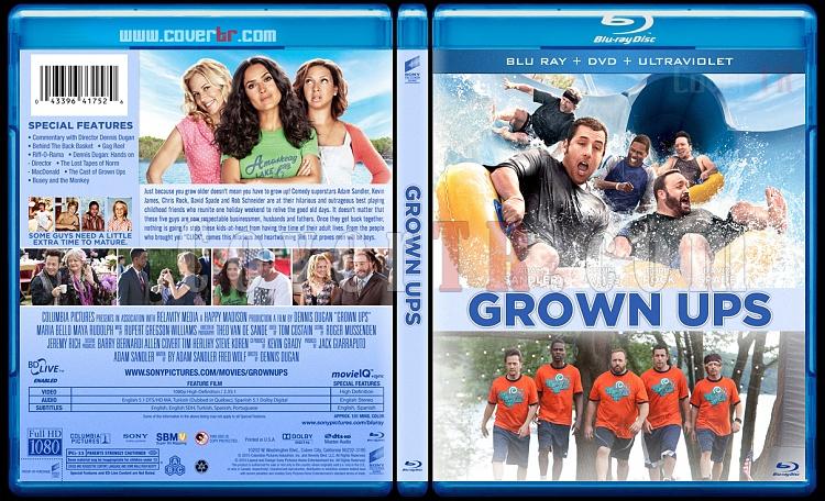 Grown Ups Collection - Bykler Koleksiyonu - Custom Bluray Cover Set - English [2010-2013]-1jpg