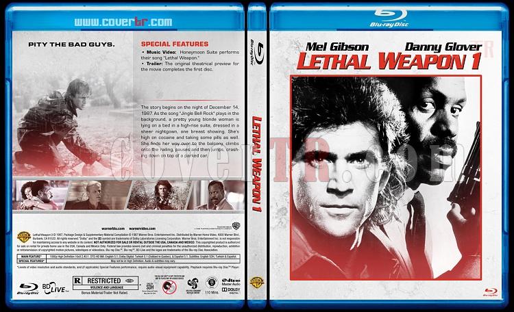 Lethal Weapon Collection (Cehennem Silah Koleksiyonu) - Custom Bluray Cover Set - English [1987-1998]-1jpg