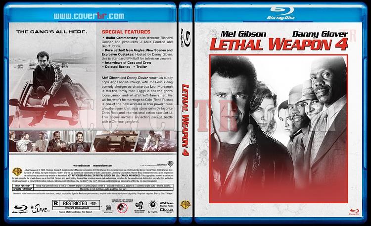 Lethal Weapon Collection (Cehennem Silah Koleksiyonu) - Custom Bluray Cover Set - English [1987-1998]-4jpg