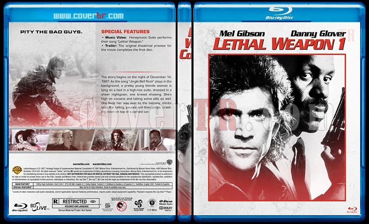 Lethal Weapon Collection (Cehennem Silah Koleksiyonu) - Custom Bluray Cover Set - English [1987-1998]-1jpg